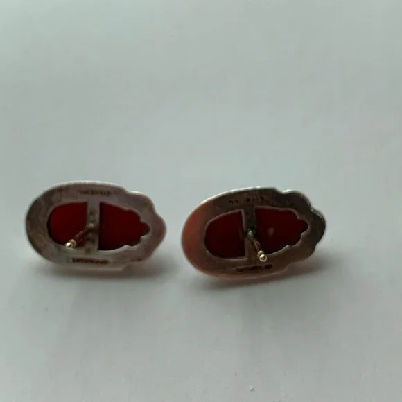 TIFFANY glass Scarab Earrings - Picture 13 of 16